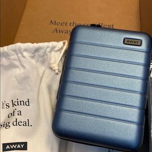 New Limited-edition Away Mini Suitcase Jewel Blue